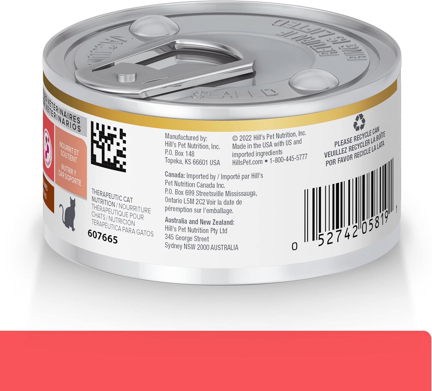 Hill's Prescription Diet ONC Care chicken and vegetable stew can