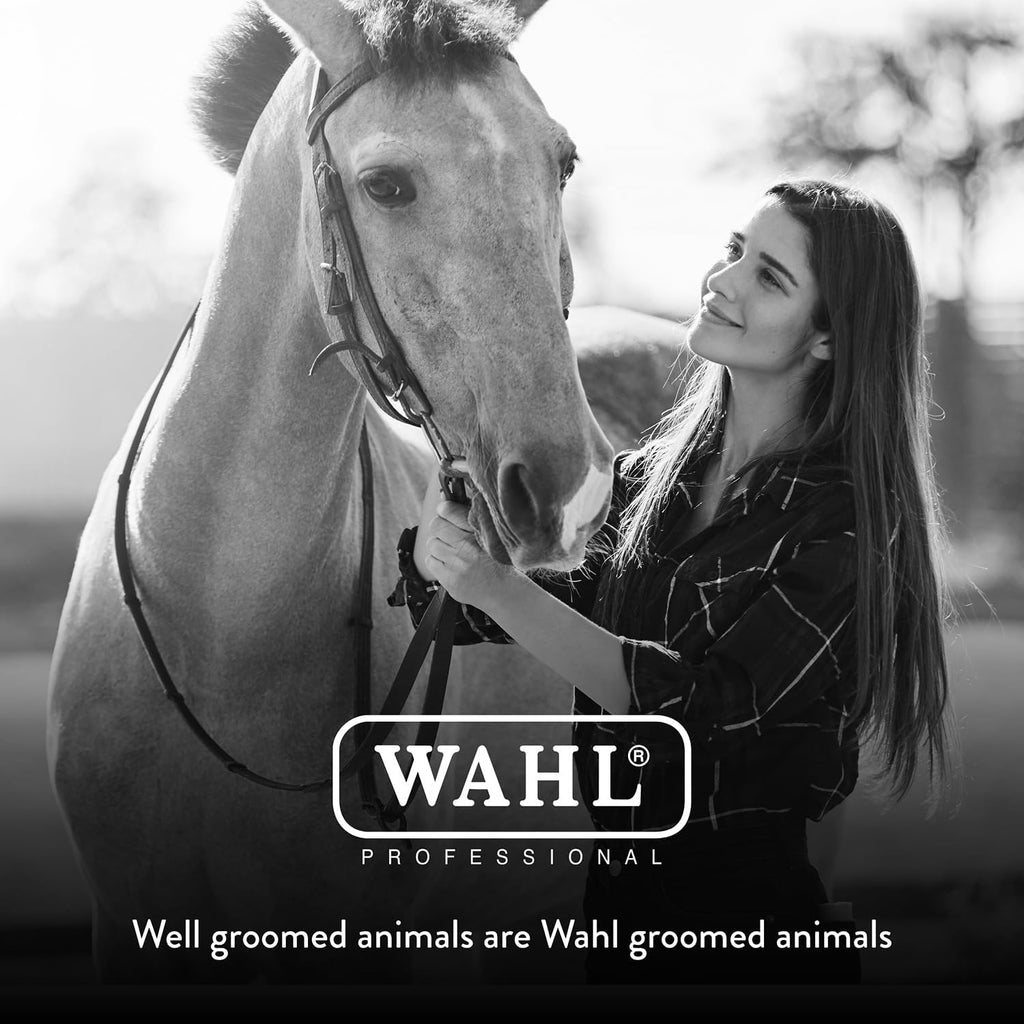 Wahl professional animal comb resting on flat surface