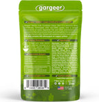 Gargeer granular hermit crab food back label showing ingredients list