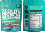 Zeolite Kids Detox Gummies, 9-in-1 Sugar-Free, Berry, 60 Gummies - Image 9
