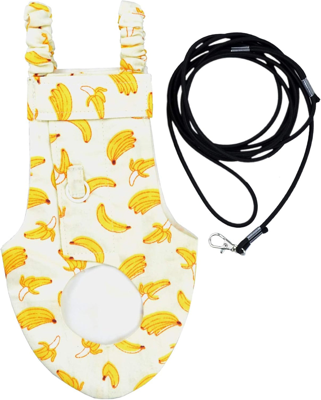 Yuyuso pigeon diaper pants paired with the long safety leash