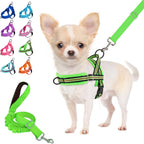 Lukovee No Pull Dog Harness and Leash Set, Soft Padded Small Dog Harness, Neck & Chest Adjustable Reflective Vest Puppy Harness with 4ft Lightweight Anti-Twist Dog Leash for Small Dogs (XS, Blue) - Image 10