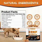 Allyeah behavior support chews for dogs showing daily feeding guidelines and instructions.