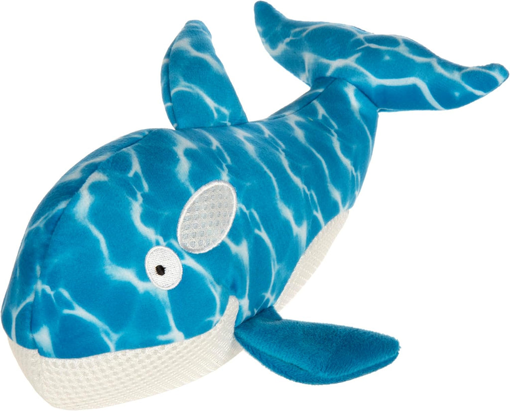 TrustyPup quiet playtime stuffed animal showing full body design