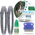 ShengKou flea and tick collar for large dogs in packaging