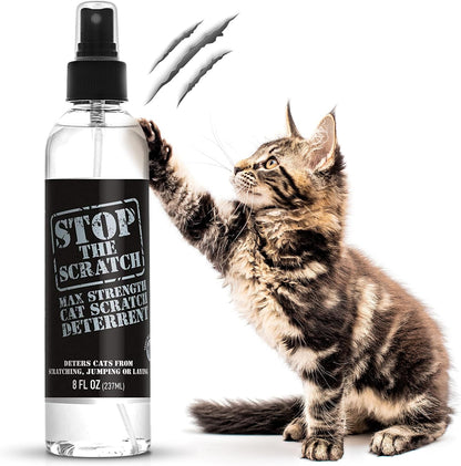 Emmy's Best EBPP Stop The Scratch Cat Spray Deterrent front view professional packaging