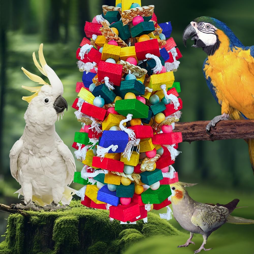 HZDZ LCPAW heavy duty bird toy for cockatoos