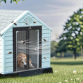 Chagol mosquito proof dog house cover front view heavy duty mesh net