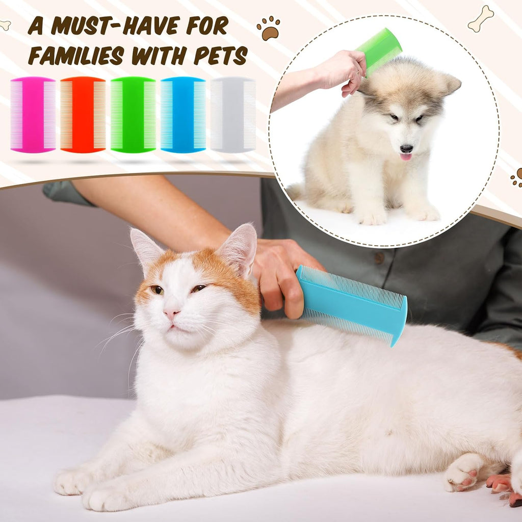 Hushee authentic imported dog flea comb product collection overview
