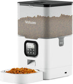 VOLUAS Automatic Cat Feeders - Timed Pet Feeder for Cats and Dogs with Dry Food Dispenser, Desiccant Bag, Programmable Portion Control, 4 Daily Meals, 10s Voice Recorder - Image 11