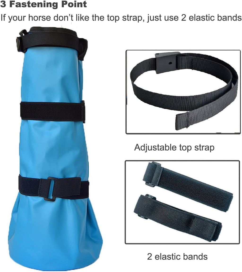 Thick EVA foam pad insert inside the durable PVC tarpaulin soaking boot