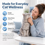 Taurine for Cats Vitamins Treats Snacks -15 in 1 Cat Multivitamin 500 Chews - Supports Immune, Joints, Digestion, Skin & Coat - Daily Healthy Supplement for Cats of All Ages (90-Day Supply) - Image 9