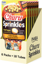 Premium Inaba Churu Sprinkles cat treat tubes