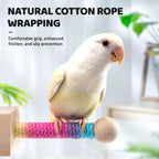 Jons Nty parrot cage accessories in use