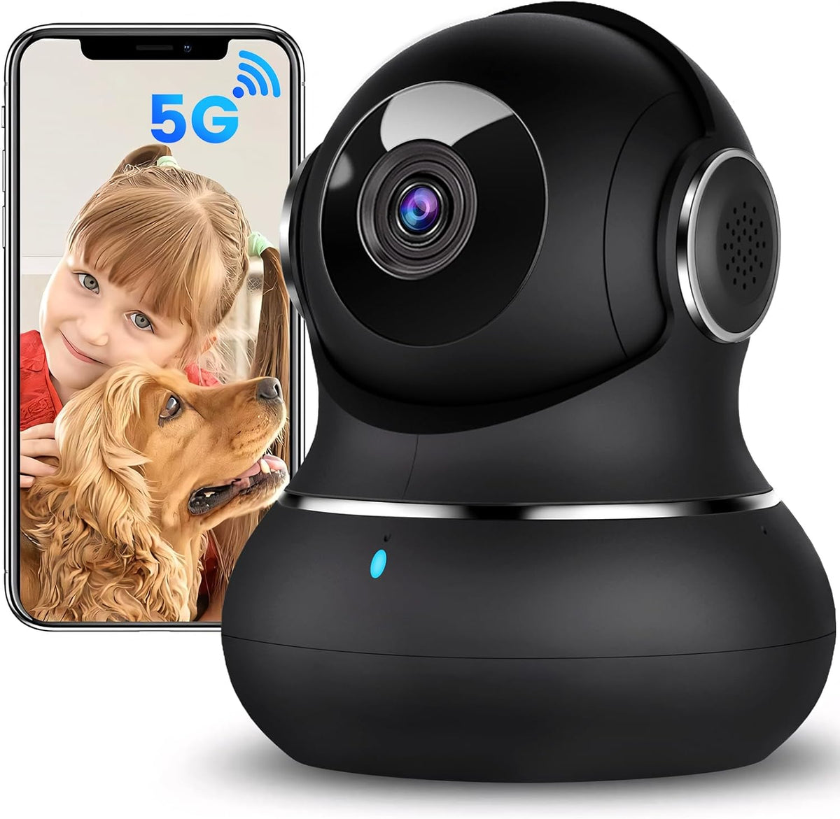 litokam 2K Indoor Camera, 360 Pan/Tilt Home Security Cameras with Motion Detection, Pet Cam with Phone App, Baby Monitor with Night Version, WiFi Camaras, Two Way Audio, Work with Alexa, 2 Pack - Image 11