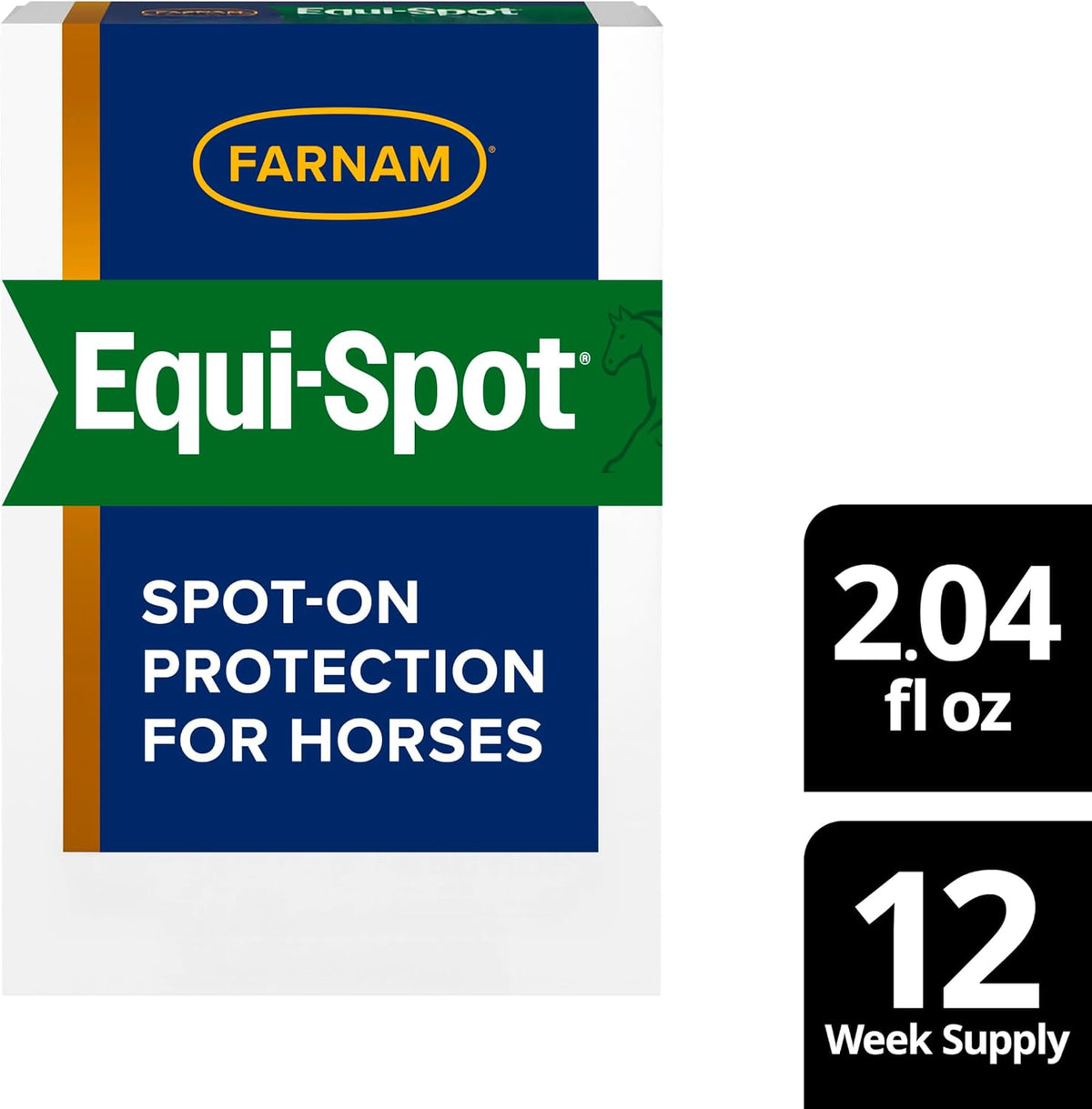 Farnam Equi-Spot, Horse Fly Control, Long-lasting Protection, 6 Applications, 12-Week Supply for One Horse - Image 13