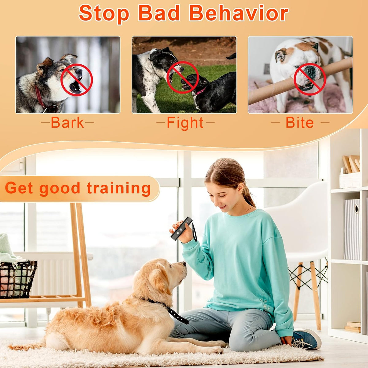 Compact design of Abdtech portable dog training tool