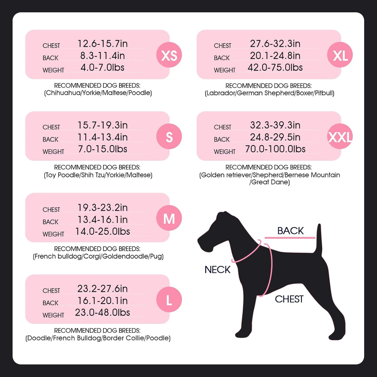 FUAMEY dog surgical bodysuit pink striped alternative to e-collar cone