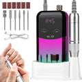 Jewhiteny SG717 portable nail drill front view purple