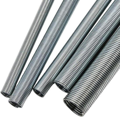 High elasticity spring steel tube benders for HVAC application