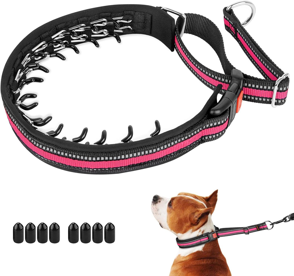 Mayerzon No Pull Dog Collar, Patented Martingale Collar for Small Medium Large Dogs with Buckle and Heavy Duty Nylon for Walking Training Hunting, Safe and Easy to Use(M, Green) - Image 14