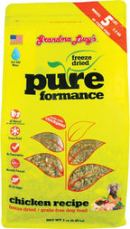 Premium USA imported Grandma Lucy's dog food bag