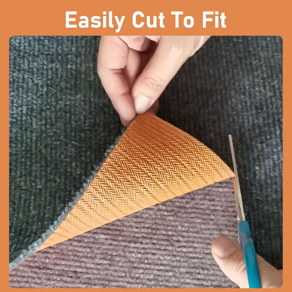 Rlinjyh 35x47 inch pet mat being used under a dog kennel