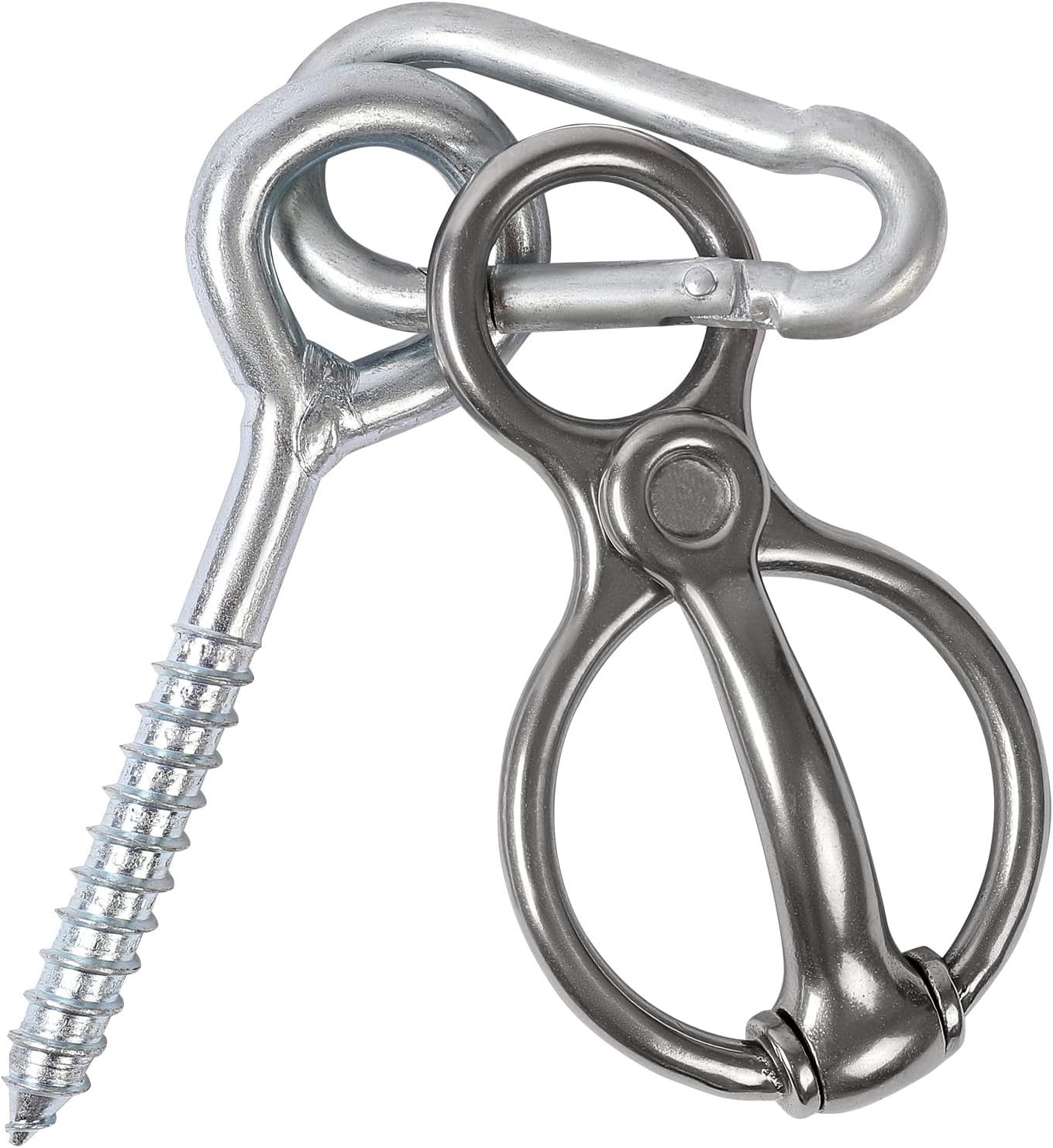 Martx blocker horse tie ring showing lead rope threading path for pressure release
