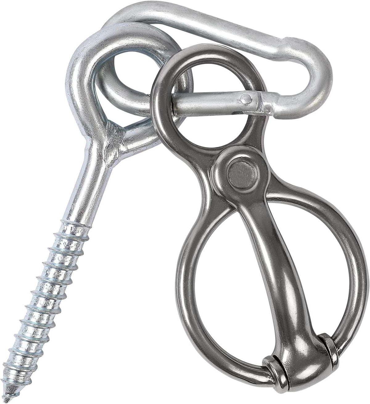 Martx blocker horse tie ring showing lead rope threading path for pressure release
