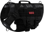 OneTigris Tactical Dog Harness for Small Dog, No Pull Small Dog Vest Harness with Handles Breathable Military Dogs Molle Vests for Walking Hiking Training (Pink, Medium) - Image 12