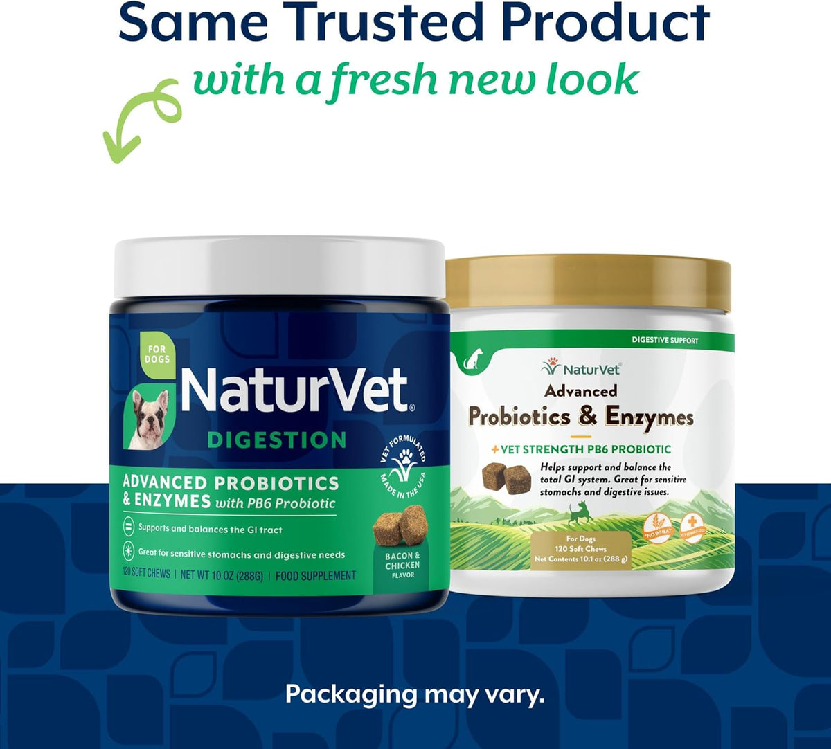NaturVet PB6 dog soft chews hickory smoked bacon flavor pet supplement