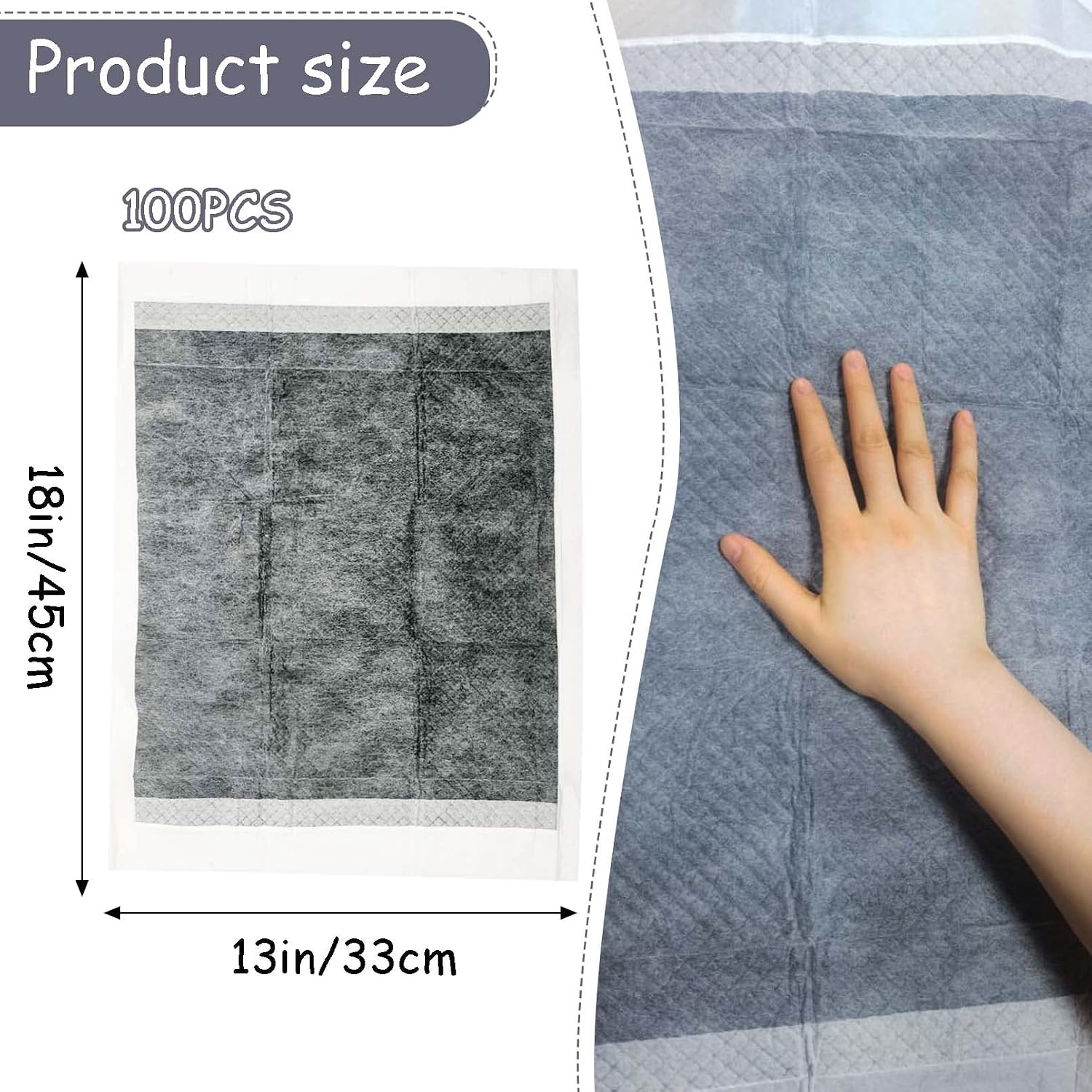 Tfwadmx absorbent cage liners spread out flat
