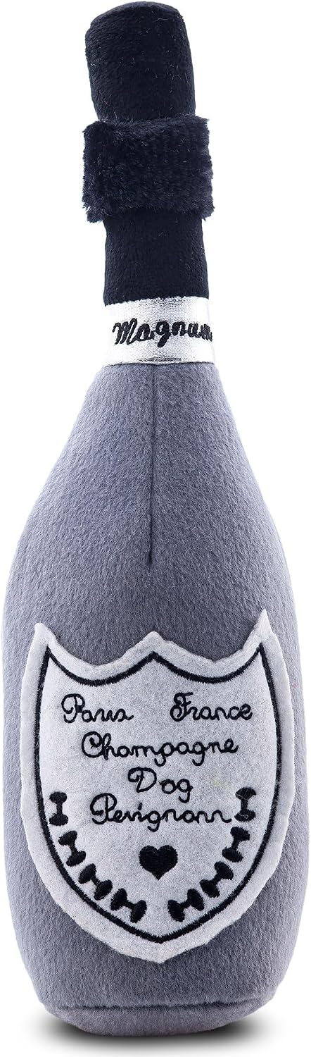 Haute Diggity Dog Woofford Reserve Bourbon Bottle Parody Plush Dog Toy for Medium & Large Dogs, Funny Drink-Inspired Stuffed Dog Toys with Interactive Squeaker, Machine-Washable, Durable & Safe - Image 14