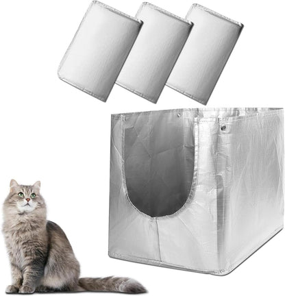 Liner F Compatible with Modkat Flip Litter Box - Reusable Liners for Flip Litter Box - Liner F for Cat Litter Box (4 Pack) - Image 9