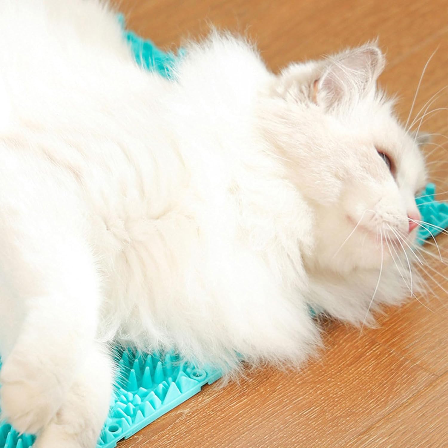 The Pets Company grooming mat showing durable plastic construction