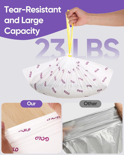 AWoHH leak proof heavy duty cat litter bags packaging close up