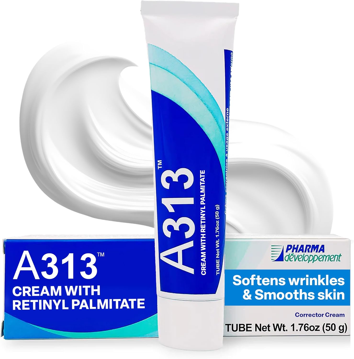 A313 French Pharmacy Vitamin A Pommade 50g front view box and tube packaging