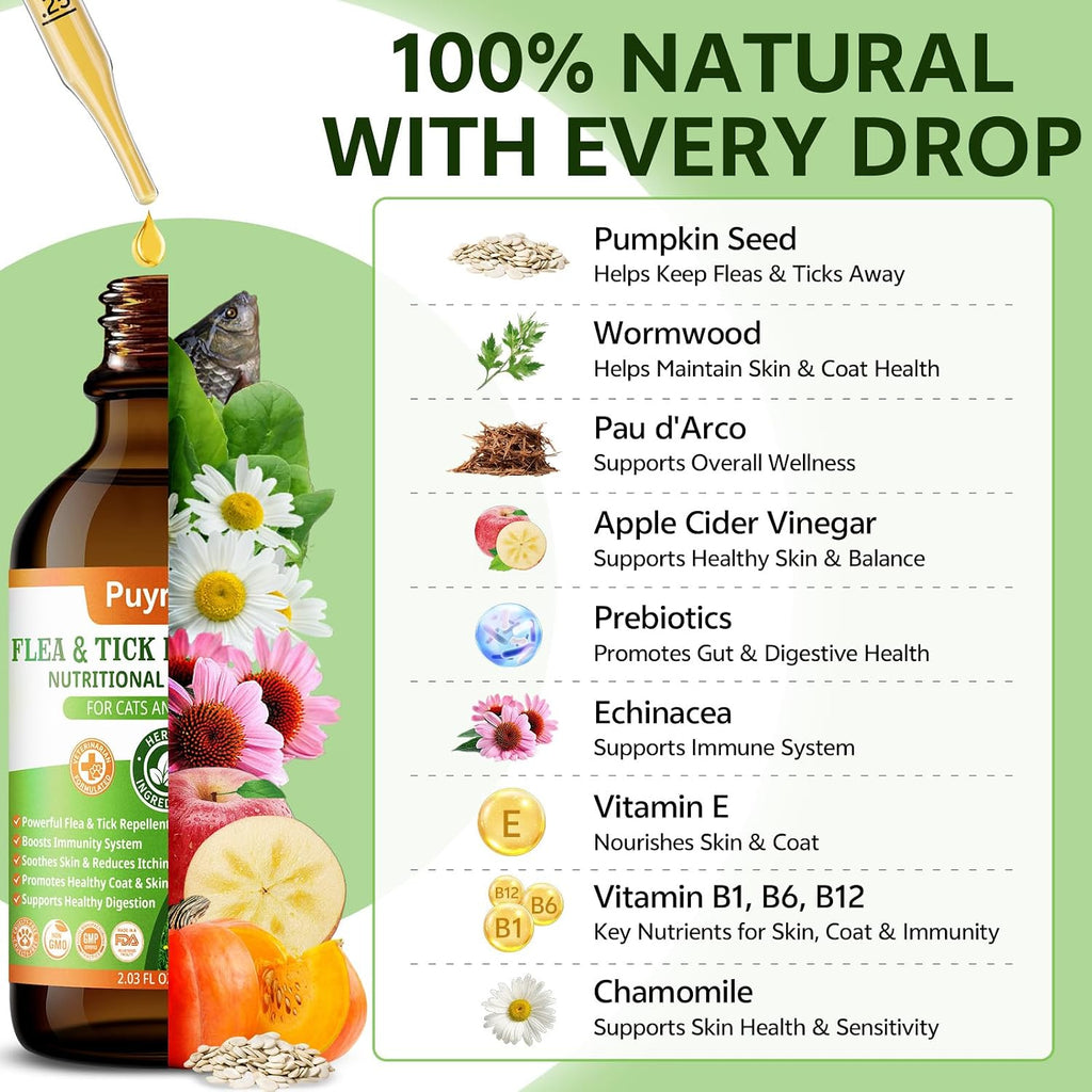 USA imported natural pet supplement for skin and coat support