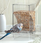Kenond automatic bird feeder showing non-slip perch detail