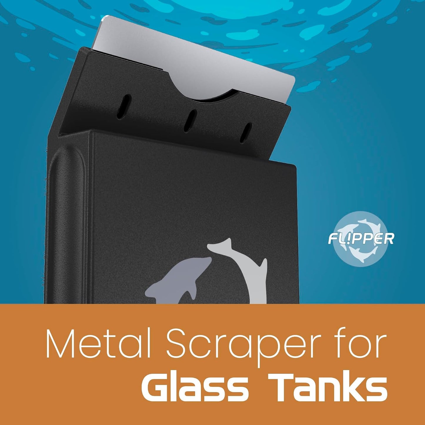 High grade corrosion resistant stainless steel blades for glass tanks.