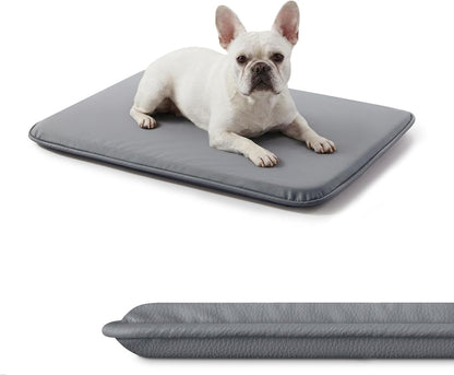 Waterproof Dog Crate Pad Medium Sized Dog, Dual-Sided Outdoor Dog Bed for Crate Washable, Cooling Dog Sleeping Foam Mat, Wipeable, 35x22, Grey - Image 10