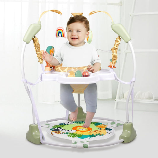 Furmubei 3-in-1 baby activity center front view