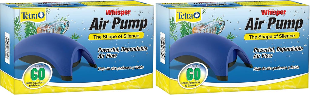 Tetra Whisper air pump components and power cord display