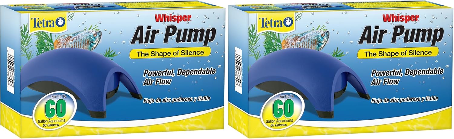 Tetra Whisper Air Pump Up To 10 Gallons, For Aquariums, Powerful Airflow, Non-UL Listed - Image 9