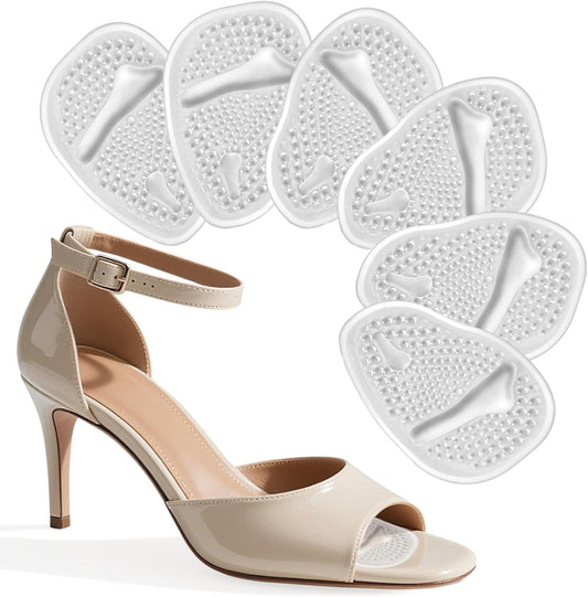 LeaOcaao Professional Metatarsal Pads front view for high heel pain relief.