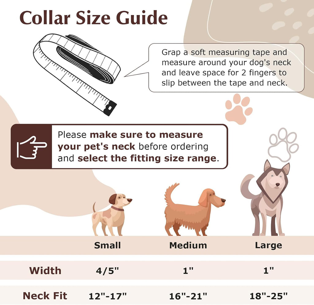 ONEFOJOJO soft nylon training collar with adjustable metal hardware.