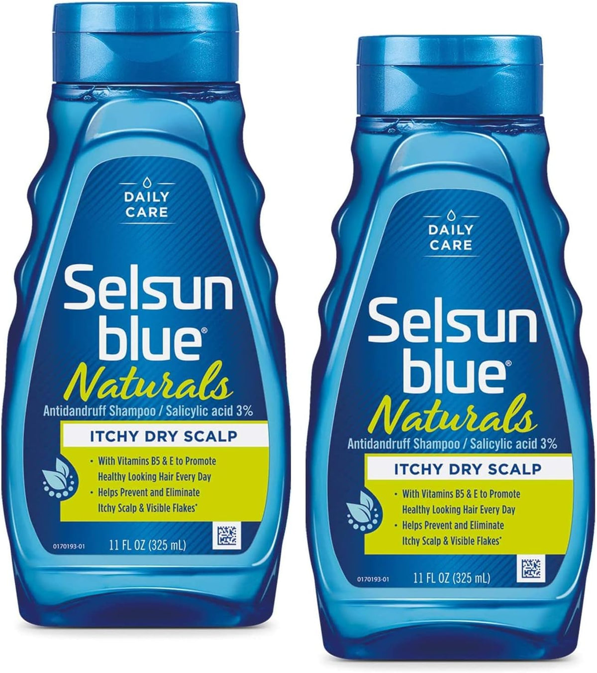 Selsun Blue Naturals Itchy Dry Scalp Antidandruff Shampoo, Extra-Hydrating Formula With Vitamins B3 and E, 11 fl. oz. - Image 12