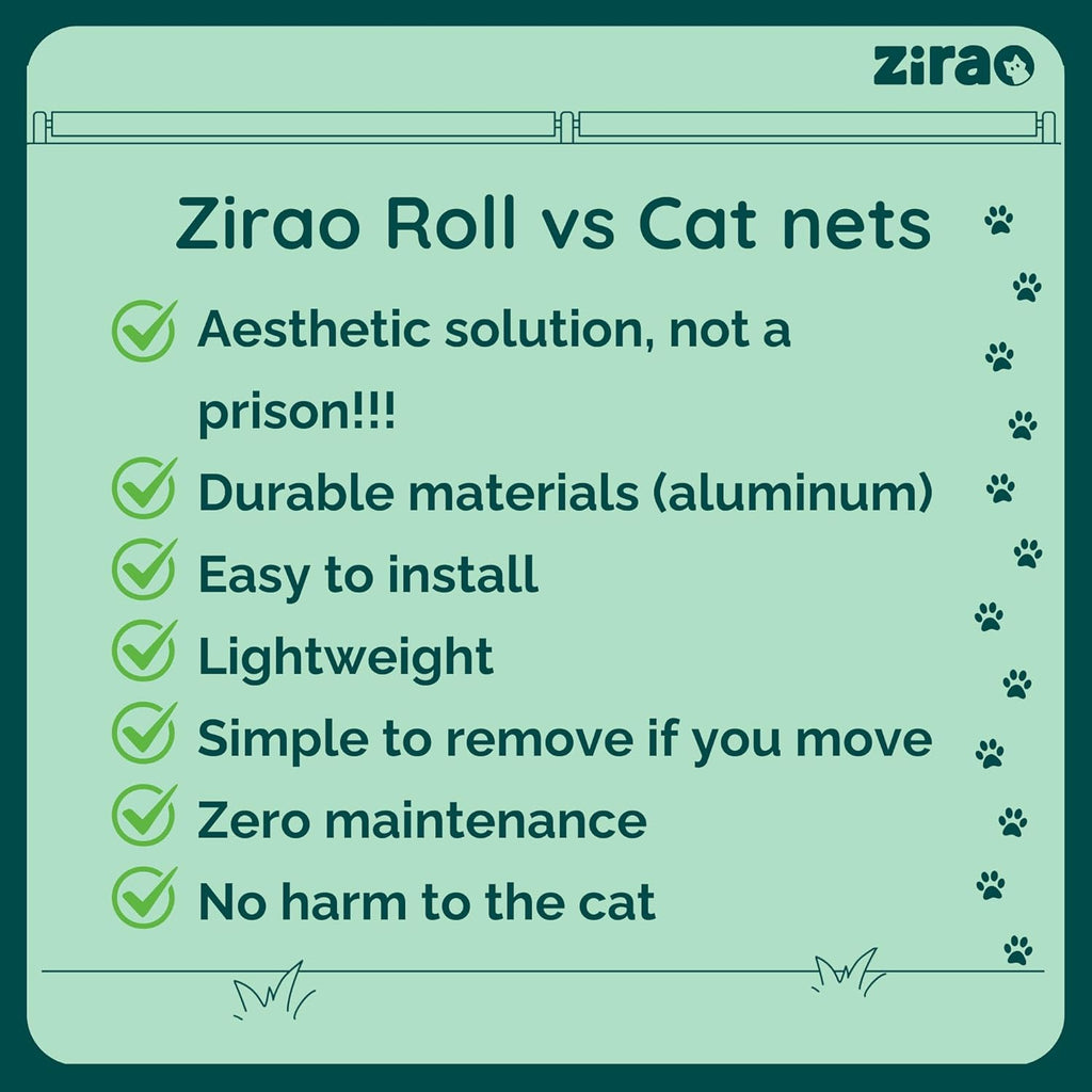 Zirao Roll mounting brackets and installation hardware