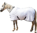 Tarfepa horse fly sheet white mesh front view