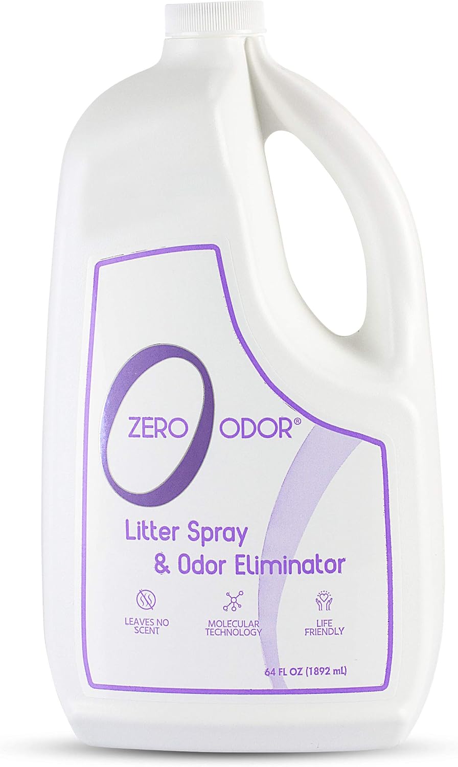 Zero Odor - Litter Odor Eliminator - Permanently Eliminate Litter Odors with Best Patented Molecular Technology - Pet Safe & Works on all types of litter, 16oz (Over 400 Sprays) - Image 10